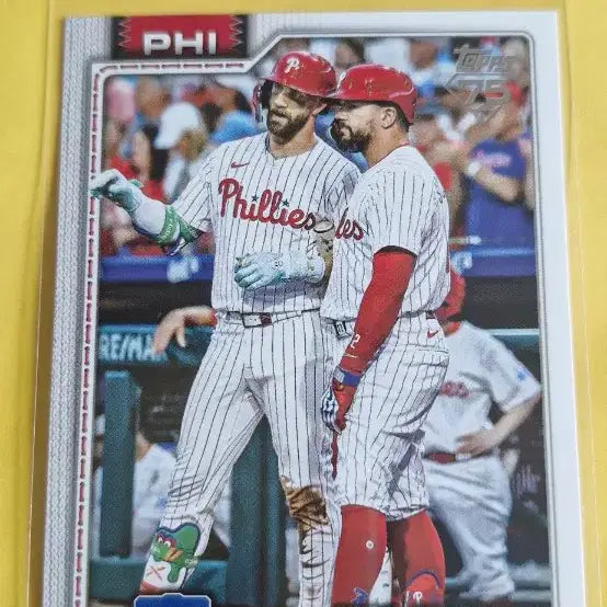 [BUNJANG] MLB 2026 Phillies Harper & Schwarber Card / MLB 2026 필리스 하퍼 & 슈와버 카드