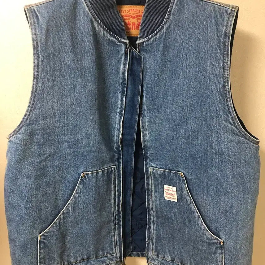 [BUNJANG] Levi's Denim Work Vest Size L / 리바이스 L사이즈 데님 워크 베스트 팝니다