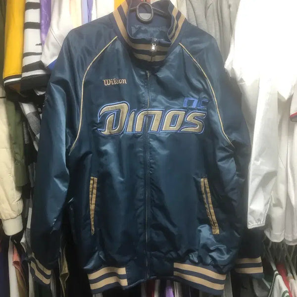 [BUNJANG] Wilson NC Dinos Spring/Fall Jumper L (100) / 윌슨 NC 다이노스 춘추 점퍼
