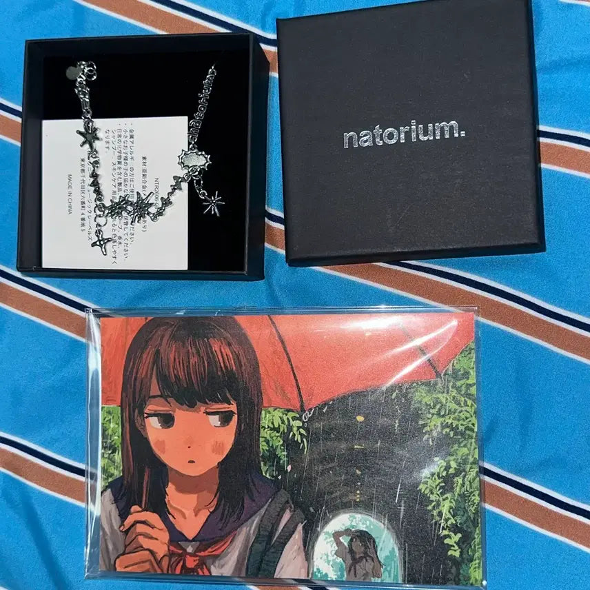 [BUNJANG] Natori Bracelet Bundle Set (Includes 2-Day Event Long Banner & Niwaka Festival Postcard) / 나토리 팔찌 현물+양일 긴테+미나하무 니와카니 엽서 나토리움