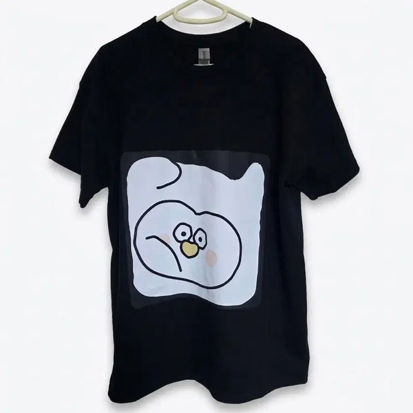 [BUNJANG] GILDAN Ultra Cotton Character Printing T-Shirt (M) / 길단(GILDAN) 울트라코튼 캐릭터 프린팅 반팔 티셔츠 (M)