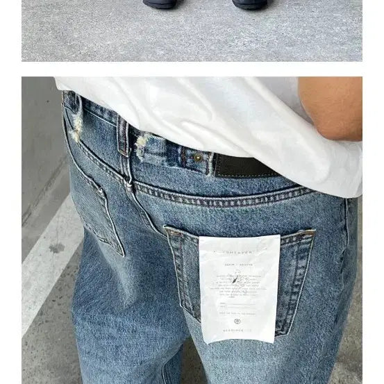 [BUNJANG] Shutter 26ss EON Denim Pants Vintage Blue M / 셔터 26ss EON 데님팬츠 빈티지블루 M