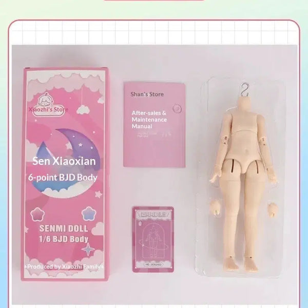 [BUNJANG] Sengmidol Sen Xiaoxian 1/6 Scale BJD Body / 센미돌 1/6 BJD 바디 Sen Xiaoxian 6관절 바디