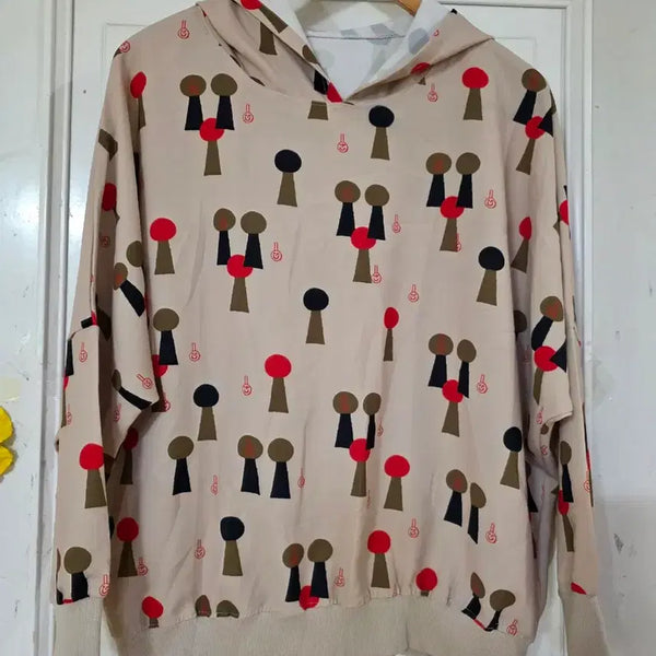 [BUNJANG] Autumn Loose Fit Hooded Sweatshirt / 가을  고급스러운 디자인이쁜 바스락 후드 맨투맨  깨끗해요