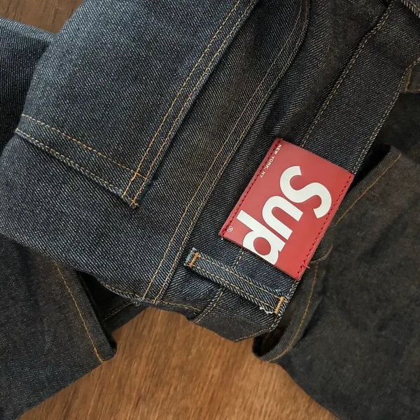 [BUNJANG] Supreme Loose Fit Selvedge Denim Jeans 32 / 슈프림 루즈핏 셀비지 데님 청바지 32