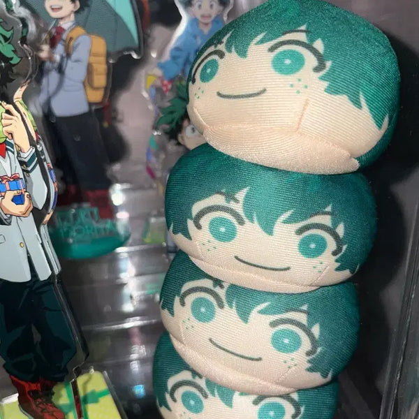 [BUNJANG] My Hero Academia Izuku Midoriya Manju 4 Piece Bundle Set / 히로아카 미도리야 만쥬 4개 일괄