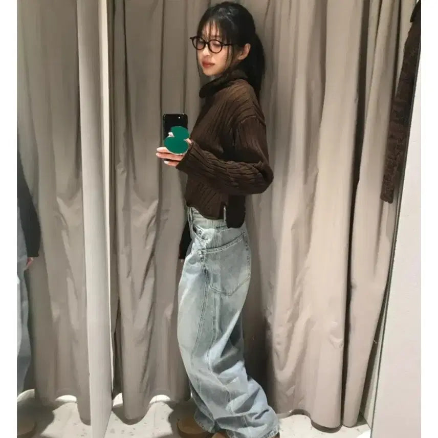 [BUNJANG] Side Pocket Denim Jeans / 에이블리 사이드포켓 데님 청바지 판매