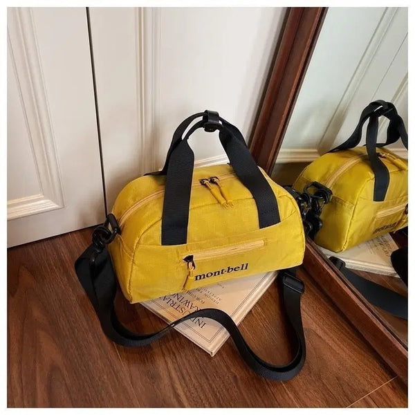[BUNJANG] Montbell Yellow Crossbody Bag / 몽벨 옐로우 크로스백