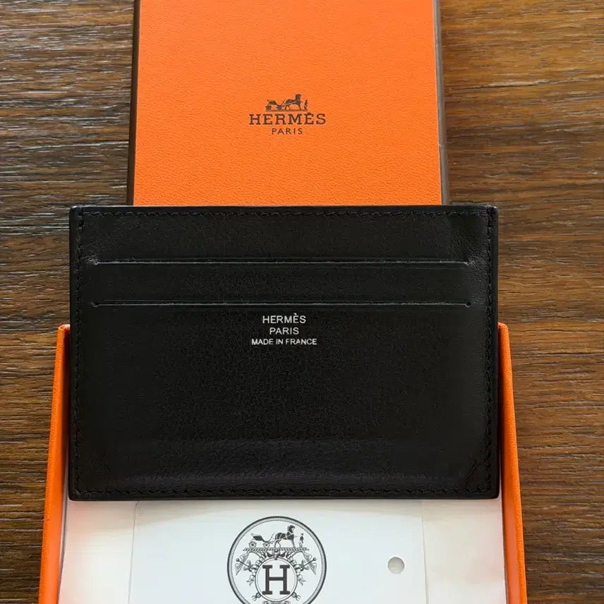[BUNJANG] Hermès Citizen Twill Card Holder Black / 에르메스 시티즌 트윌 카드지갑 블랙