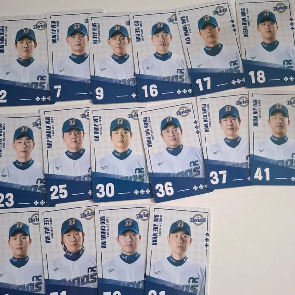 [BUNJANG] NC Dinos Paldo Bibimyeon Bundle Set / kbo 팔도비빔면 NC다이노스 카드 일괄