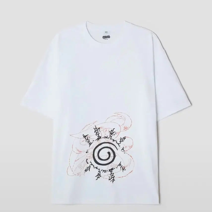 [BUNJANG] SPAO Naruto Collaboration T-Shirt (Size L, Sealed) / [미개봉] 스파오 나루토 콜라보 티셔츠 L사이즈