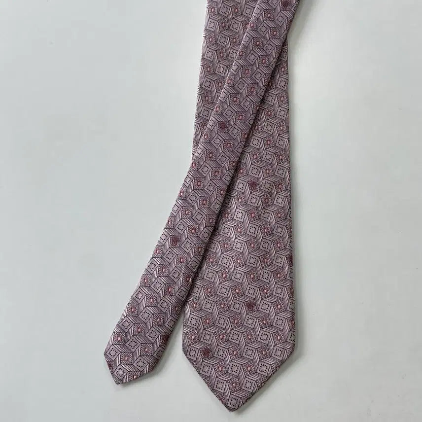 [BUNJANG] Versace Monogram Silk Necktie / Versace 베르사체 모노그램 명품 정품 넥타이