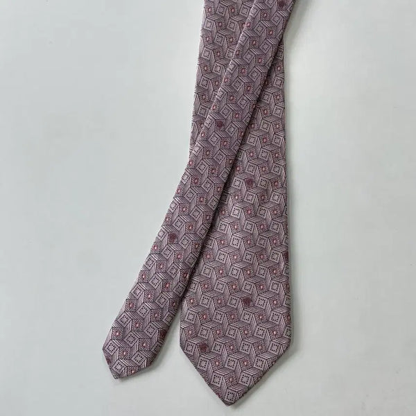 [BUNJANG] Versace Monogram Silk Necktie / Versace 베르사체 모노그램 명품 정품 넥타이