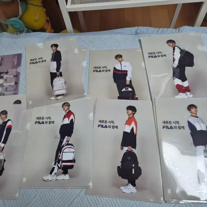 [BUNJANG] FILA BTS File Set / FILA 방탄소년단 파일세트