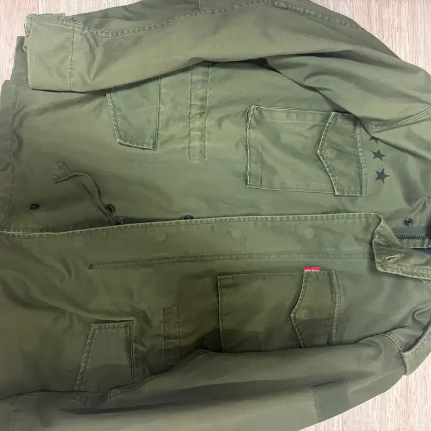 [BUNJANG] Vintage Stussy M65 Field Jacket / 빈티지 스투시 M65 필드자켓 M