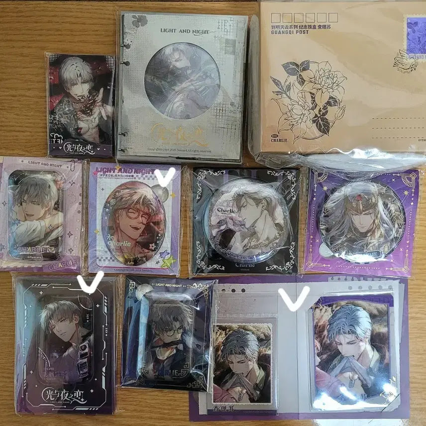 [BUNJANG] Chai Soo Goods Bundle Set / 빛과밤의사랑 빛밤 차이수 굿즈 일괄판매.