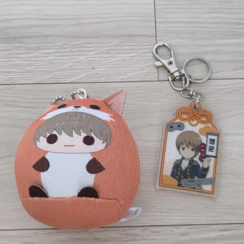 [BUNJANG] Gintama Okita Sougo Tenorins Lucky Amulet Keychain / 은혼 오키타 소고 테노린즈 행운 오마모리 키링 판매합니다!