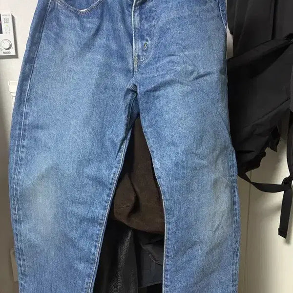 [BUNJANG] CIOTA Tapered Fit Dark Blue Denim Jeans Size 32 / 시오타 테이퍼드핏 다크블루 32사이즈