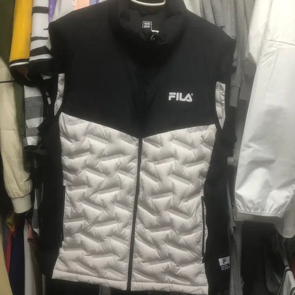 [BUNJANG] Fila Doosan Bears Padded Vest 2XL / (새거급) 필라 선수지급용 두산 베어스패딩 조끼 사이느 2XL