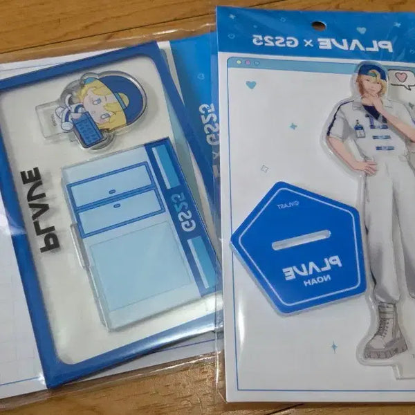 [BUNJANG] PLAVE Noah GS25 Collaboration Diorama Acrylic Stand Bundle Set (2 Types) / 플레이브 지에스 콜라보 노아 일괄