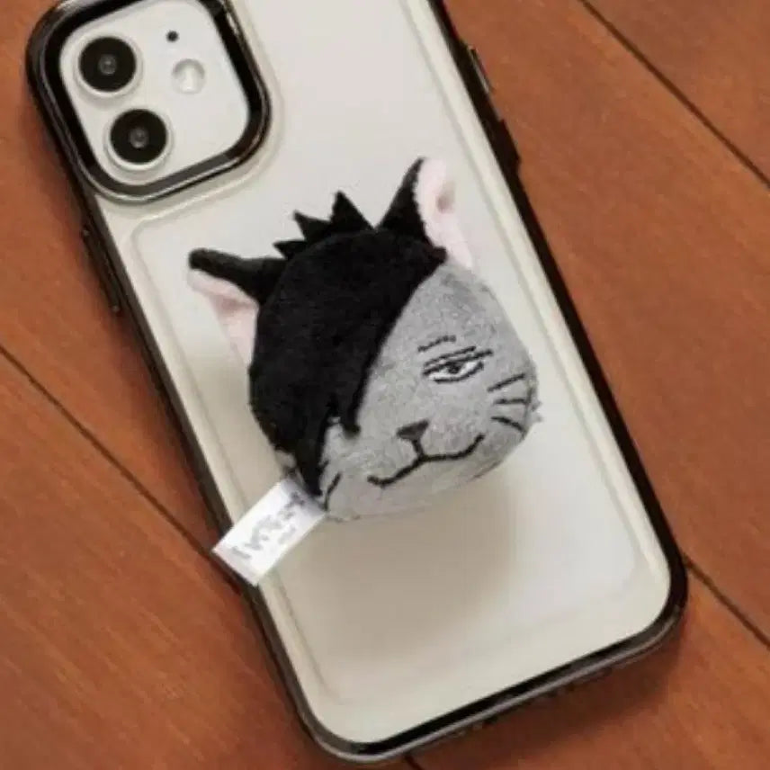 [BUNJANG] Haikyuu!! Kuroo Nekoma Nyan Grip Tok / 하이큐 쿠로오 쿠로네코 네코냥 쿠로냥 그립톡