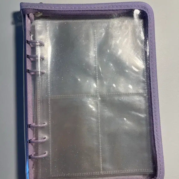 [BUNJANG] Purple Zipper Binder / 바인더