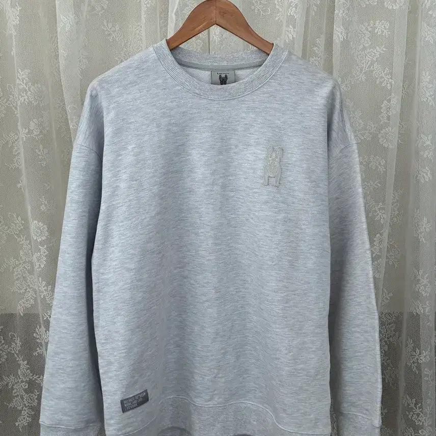 [BUNJANG] Lifework Light Grey Sweatshirt / L) 라이프워크 맨투맨 라이트 그레이