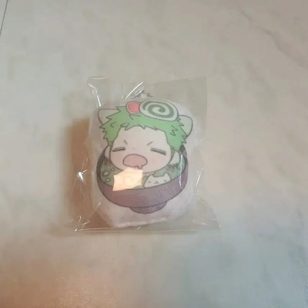 [BUNJANG] One Piece Zoro Cushion Keychain / 원피스 조로 비공굿 쿠션 키링