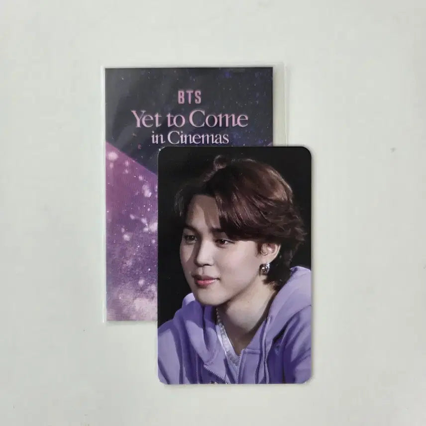 [BUNJANG] BTS Jimin Yet to Come in Cinemas Photocard / BTS 방탄 지민 옛투컴 인 시네마 YET TO COME IN CINEMA 지민 포카