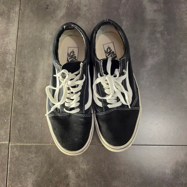 [BUNJANG] Vans Old Skool Black Suede Sneakers (Size 270) / 반스 올드스쿨 블랙 270사이즈
