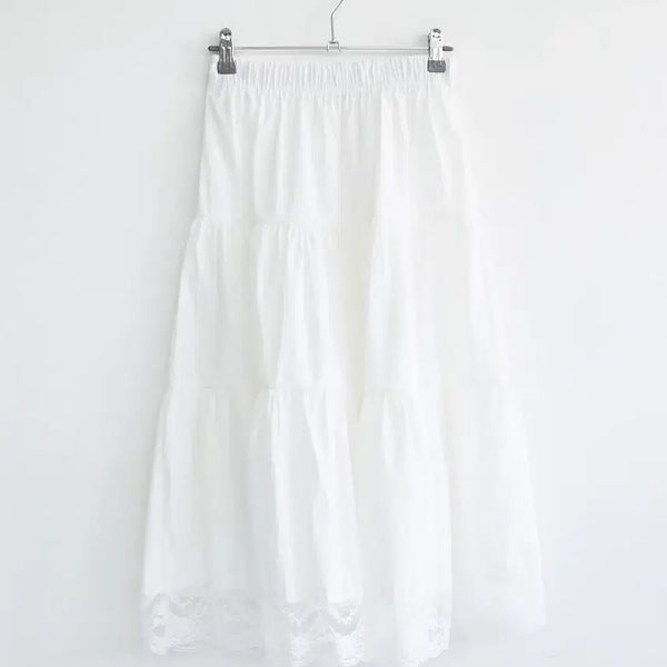 [BUNJANG] Hippie Dippy Petal Long Skirt White Sora / 히피디피  petal long skirt 새상품