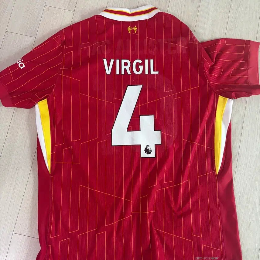 [BUNJANG] Liverpool 24/25 Authentic Van Dijk Jersey / 리버풀24/25어센틱 반다이크 유니폼