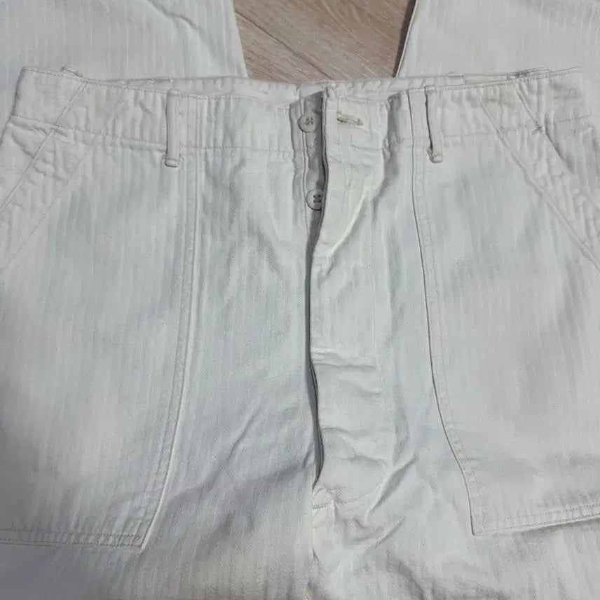 [BUNJANG] OrSlow Summer Fatigue Ecru Size 4 / 오어슬로우 썸머퍼티그 에크루 (4)