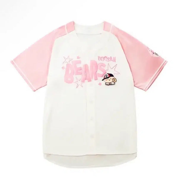 [BUNJANG] Doosan Bears Manggeureojingom Pink Replica Jersey (105, Sealed) / (105/미개봉) 두산베어스 망그러진곰 핑크 레플리카 유니폼