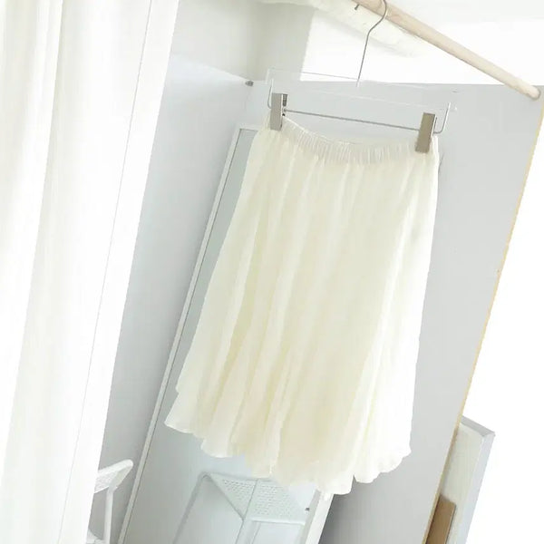 [BUNJANG] HippidyDee Flowy Chiffon Skirt / 히피디피  flowy chiffon skirt (2color)