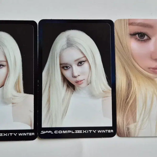 [BUNJANG] Aespa Winter Concert Trading Card Photocard Bundle Set / 에스파 윈터 콘서트 트레카 포카 일괄 양도