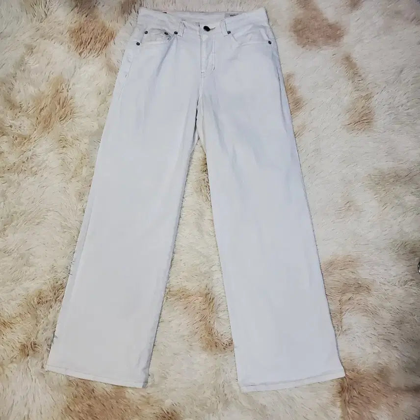 [BUNJANG] HAZZYS LADIES 23SS Wide Denim Pants Size 64 / 헤지스레이디스 23ss 와이드 데님 팬츠 64