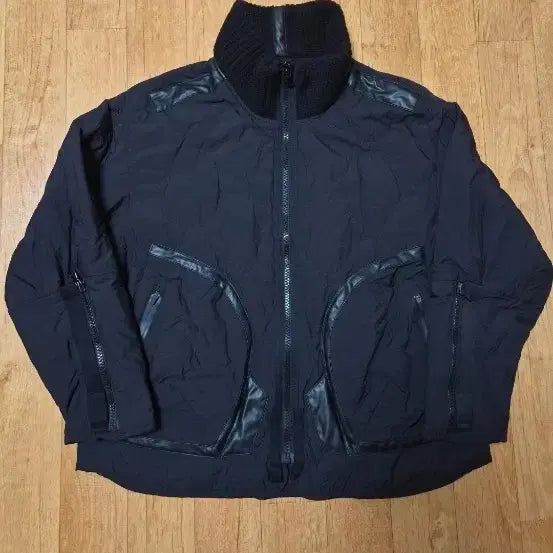[BUNJANG] System Quilting Lightweight Padding Jacket Black 105 / (매장판 정품/새상품급/한섬) 시스템 퀼팅 울 블랙 경량 패딩 자켓, 105