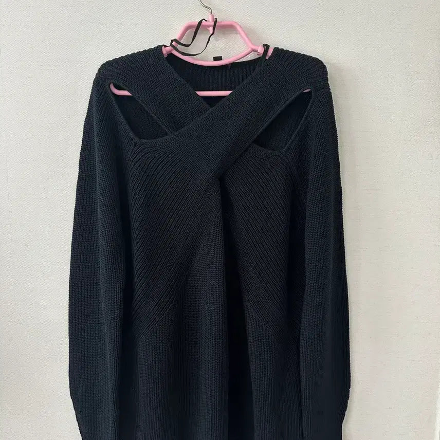 [BUNJANG] COS Twisted Knit Sweater Black M / 코스 꼬임니트 M