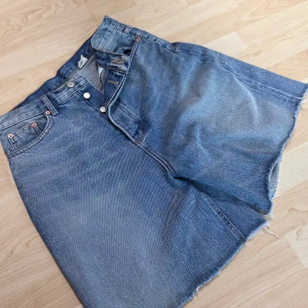 [BUNJANG] Levi's Style Denim Shorts / 리바이스 스탈 청반바지