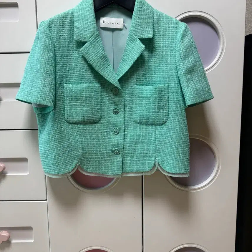[BUNJANG] It MICHAA Tweed Jacket (Size 55) / 잇미샤 트위드자켓(55)거의새것