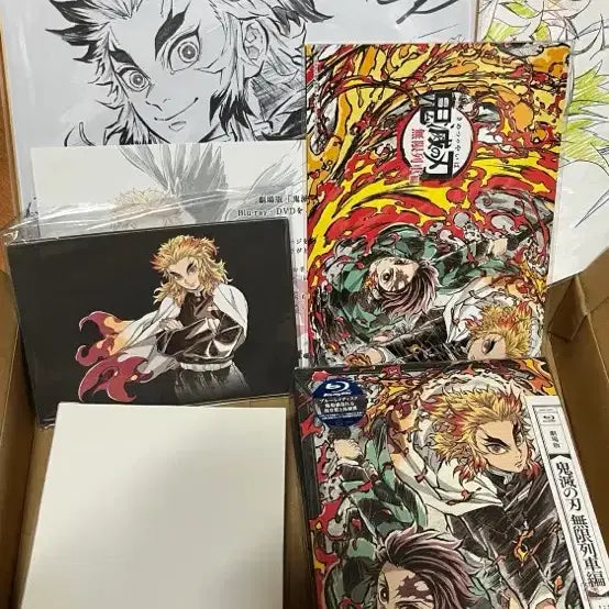 [BUNJANG] Demon Slayer: Kimetsu no Yaiba - Mugen Train Blu-ray Set / 귀칼 귀멸의 칼날 무한열차 블루레이 Set