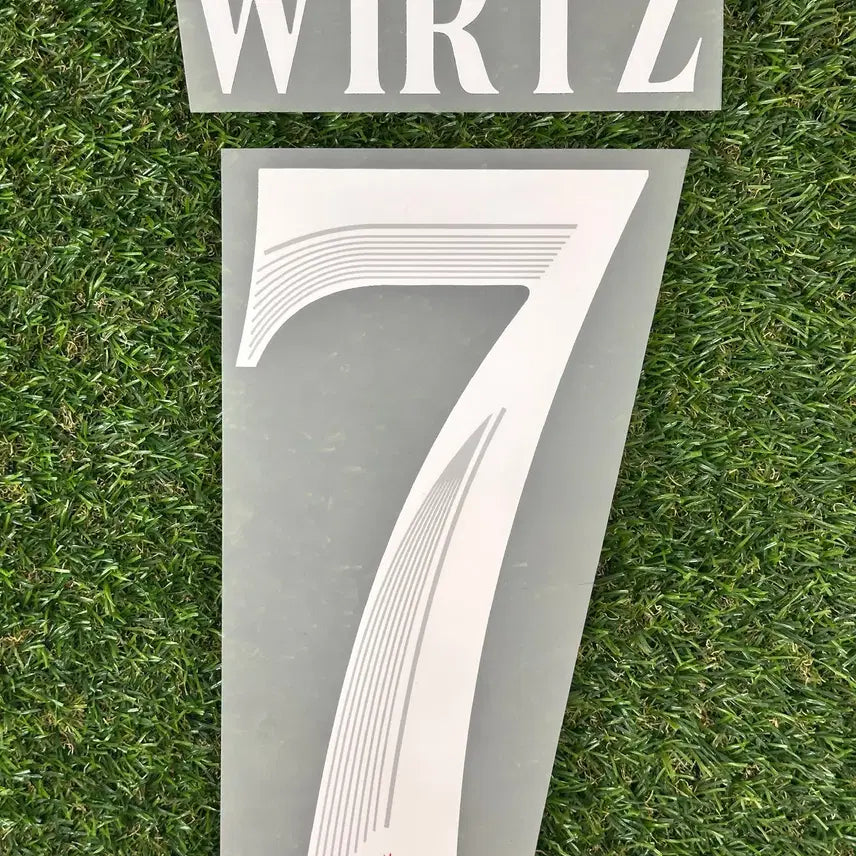 [BUNJANG] Liverpool 26-27 Home Champions League Wirtz #7 Name Set Patch / [자컷] 26-27 리버풀 홈 챔스 비르츠 7 네임셋 마킹지