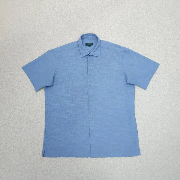 [BUNJANG] Countess Mara Men's Linen Short Sleeve Shirt Size 105 / (105)카운테스마라 남자 마 린넨 셔츠 반팔 남방 여름 W4623