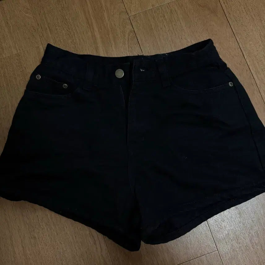 [BUNJANG] Black Short Pants Shorts / 블랙 반바지 숏팬츠