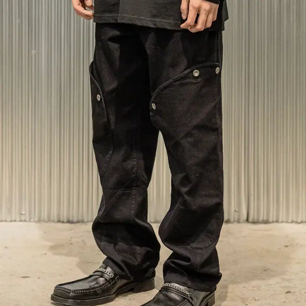 [BUNJANG] Massnoun Button Shield Pants / 매스노운 버튼 쉴드 팬츠