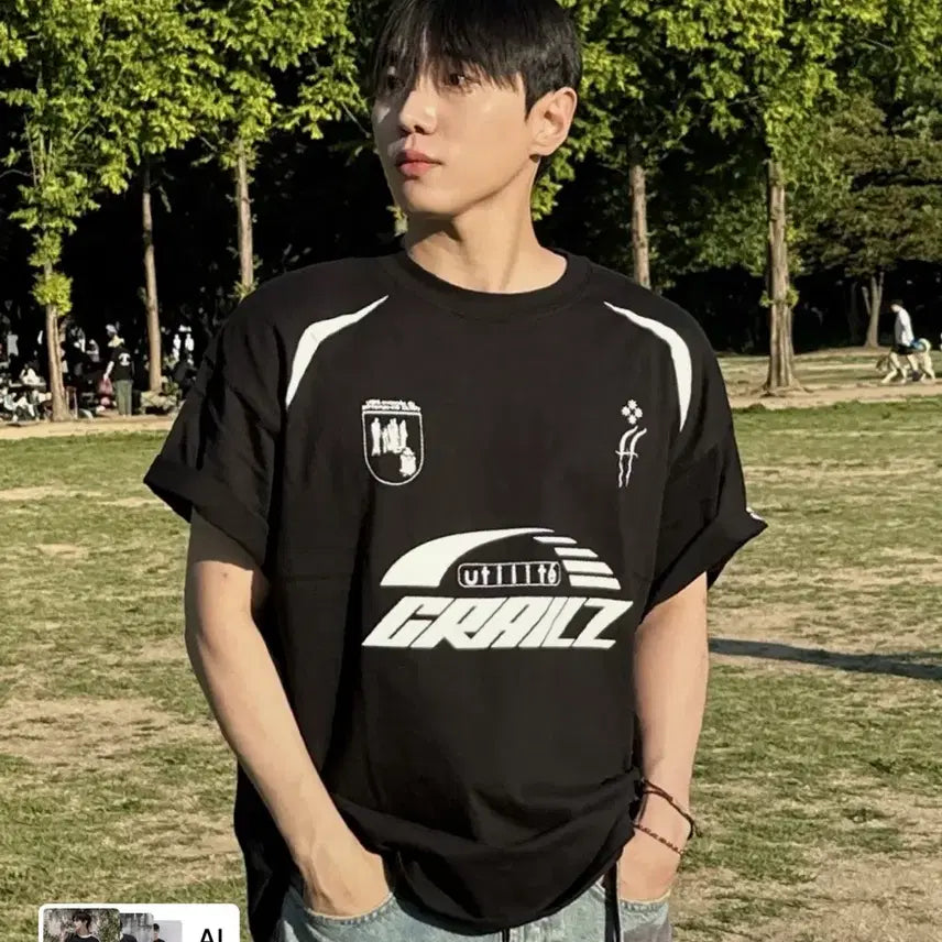 [BUNJANG] Grailz Graphic T-Shirt / 그레일즈 그래픽 반팔