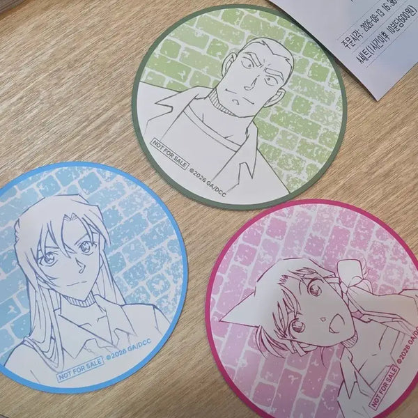 [BUNJANG] Detective Conan Mori Ran, Hagiwara, Chihaya Jugo Special Goods Set / 명탐정 코난 특전 모리란 하기와라 치하야 쥬고 팝니다