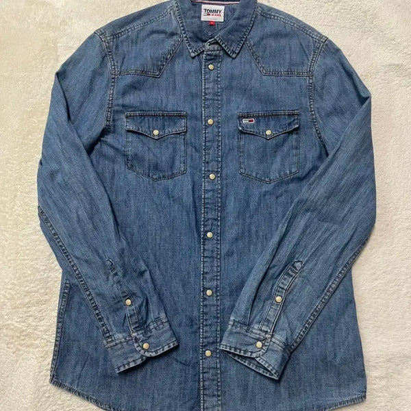 [BUNJANG] Tommy Jeans Denim Shirt M / 타미진스 청셔츠