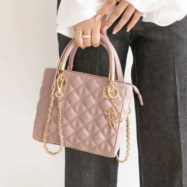 [BUNJANG] Randa Quilting Crossbody Bag Pink / 일본 Randa 란다 퀼팅 크로스백 핑크 새상품